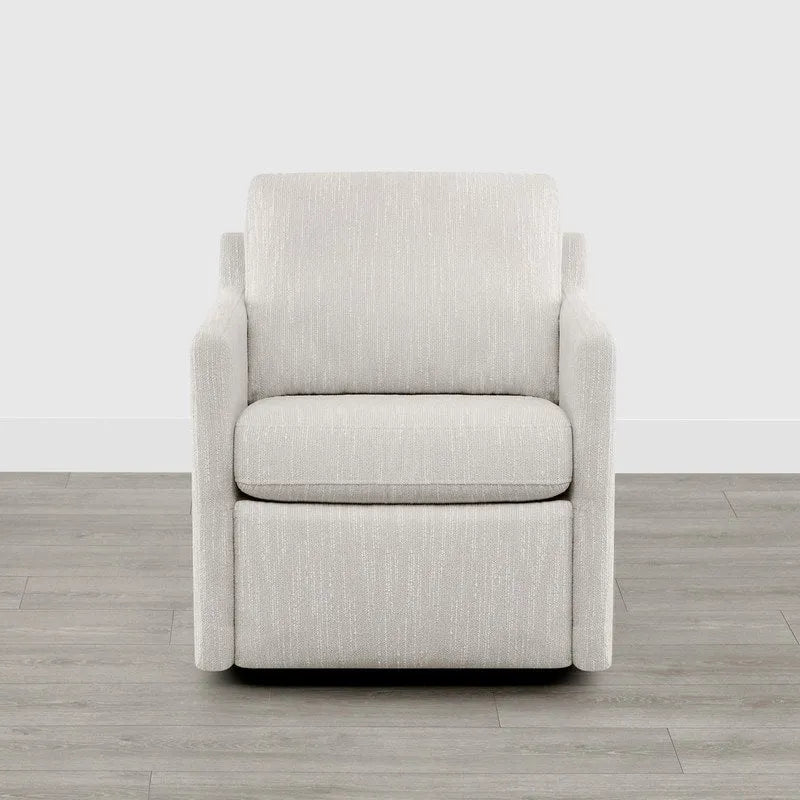 Fauteuil pivotant électrique avec repose-pieds inclinable