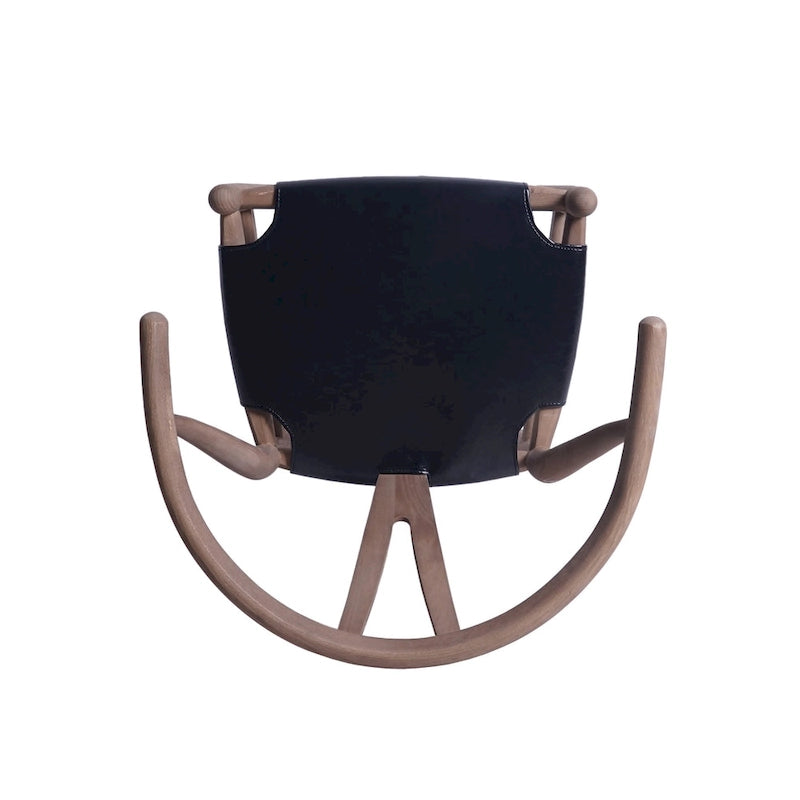 Chaises de salle à manger en bois gris (lot de 6).
