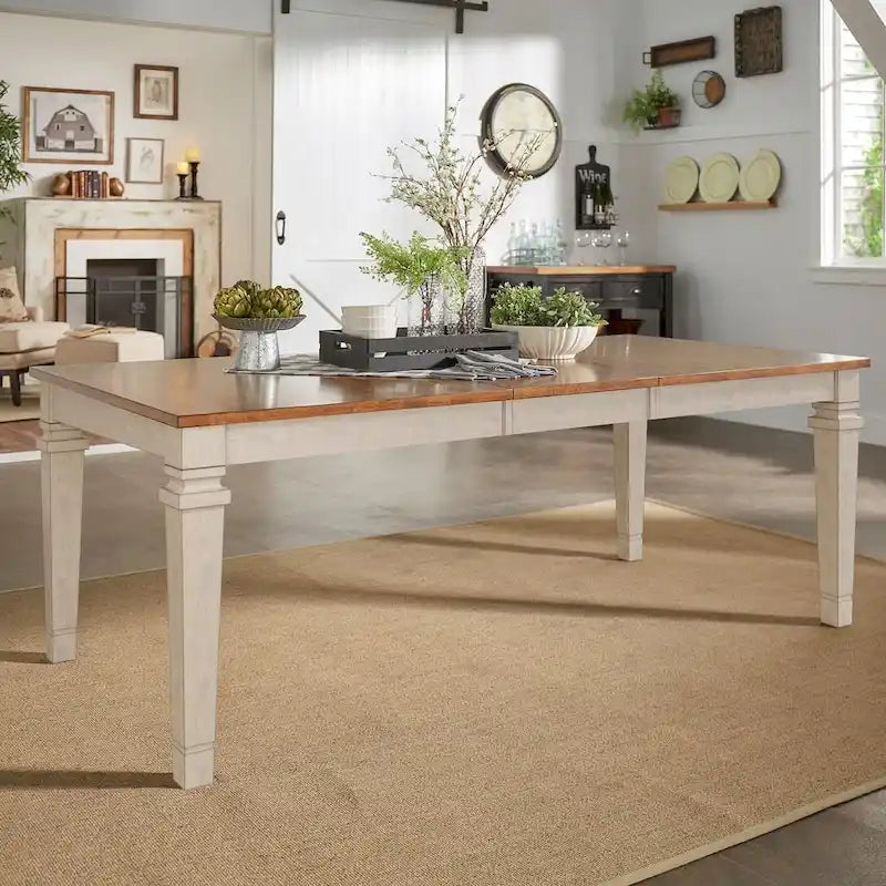 Table à manger extensible en bois massif