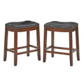 Tabourets de bar rembourrés de 74 cm (Lot de 2)