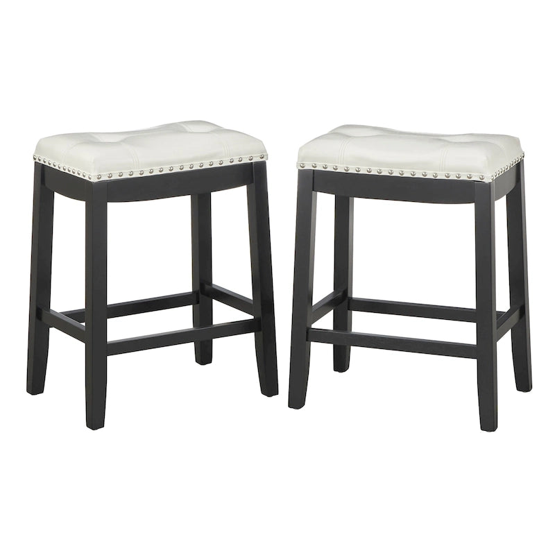 Tabourets de bar rembourrés de 74 cm (Lot de 2)