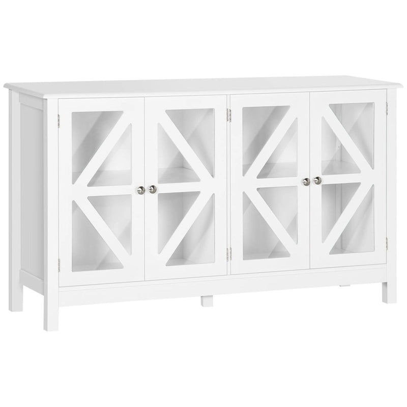 Meuble de cuisine, buffet avec étagère de rangement réglable