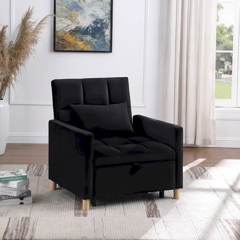 Fauteuil Lit Multifonctionnel avec Oreiller