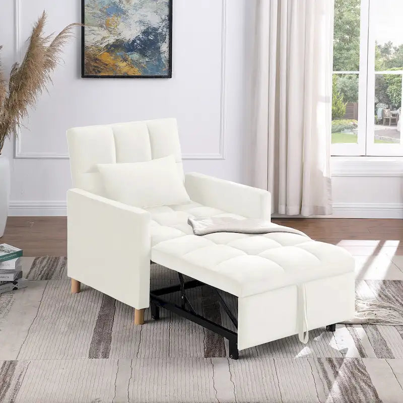 Fauteuil Lit Multifonctionnel avec Oreiller