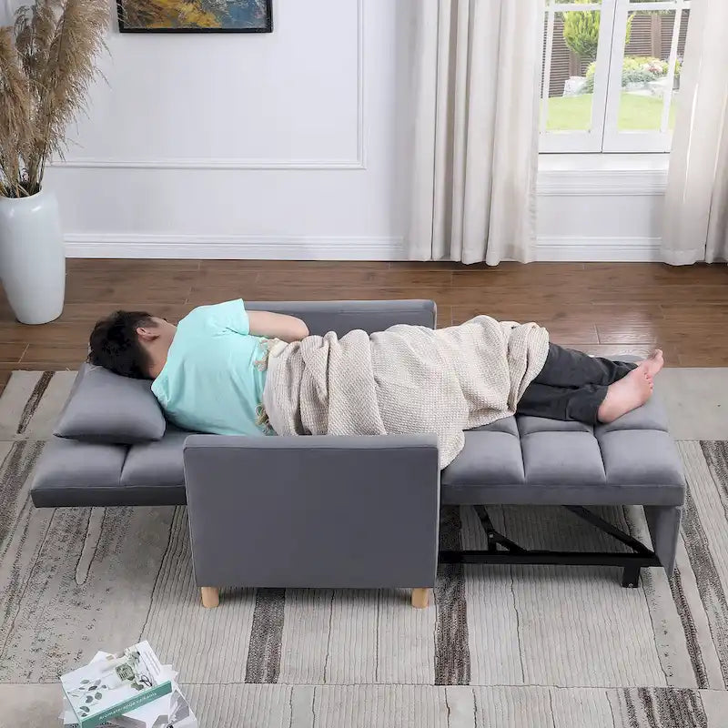 Fauteuil Lit Multifonctionnel avec Oreiller