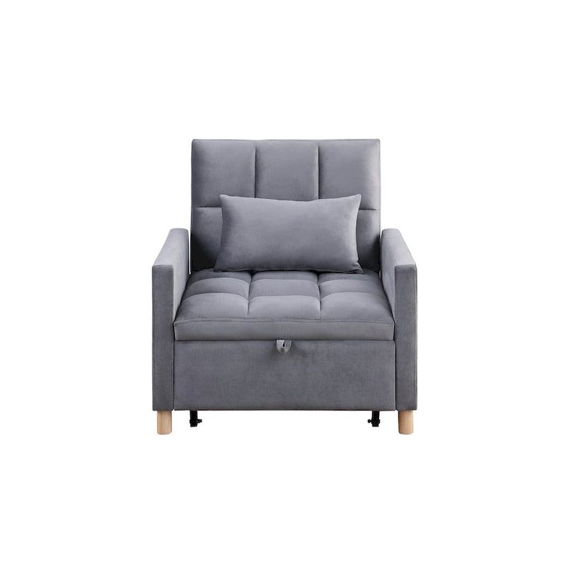 Fauteuil Lit Multifonctionnel avec Oreiller