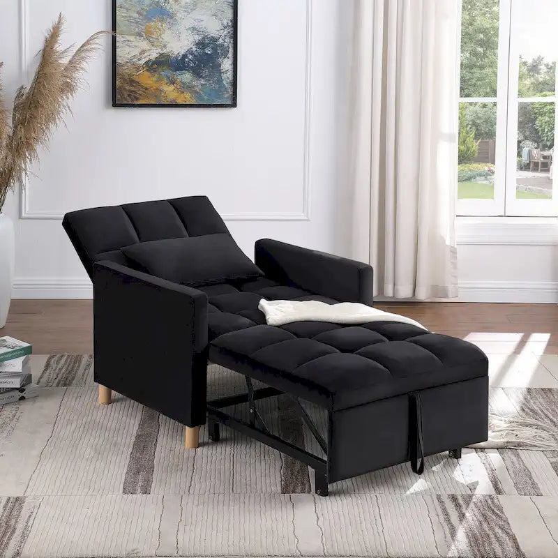 Fauteuil Lit Multifonctionnel avec Oreiller