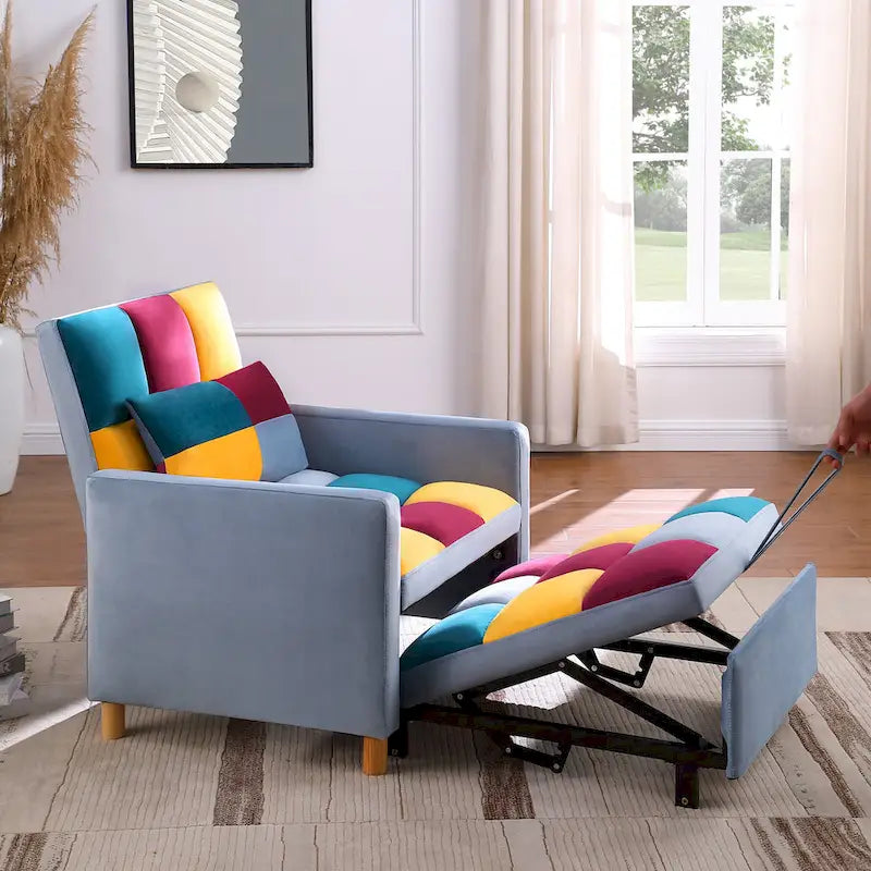 Fauteuil Lit Multifonctionnel avec Oreiller
