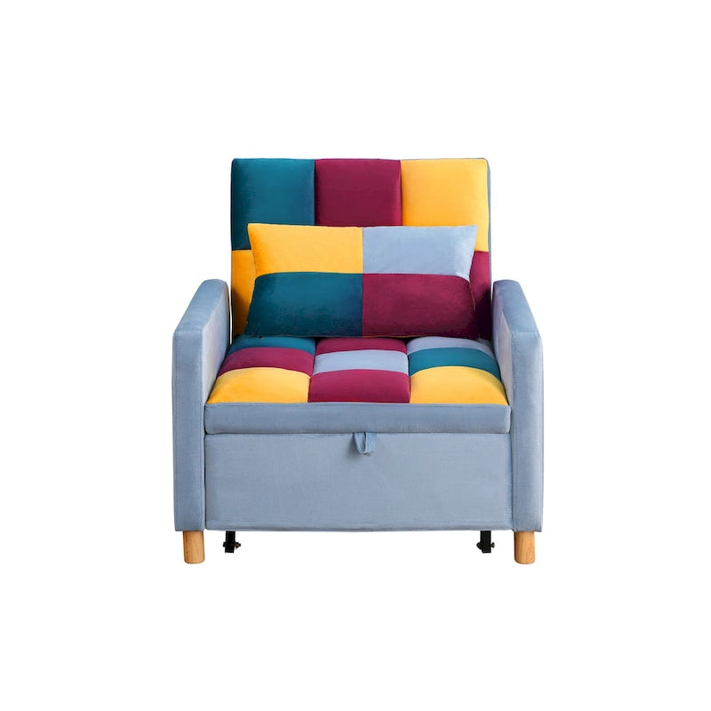 Fauteuil Lit Multifonctionnel avec Oreiller