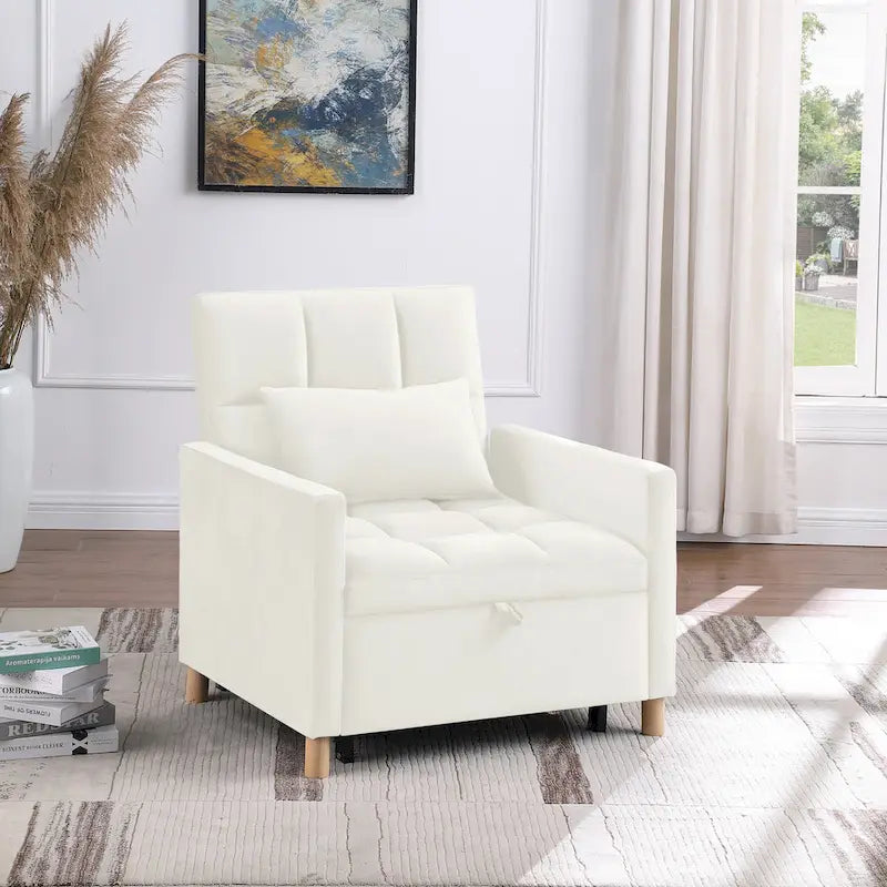Fauteuil Lit Multifonctionnel avec Oreiller