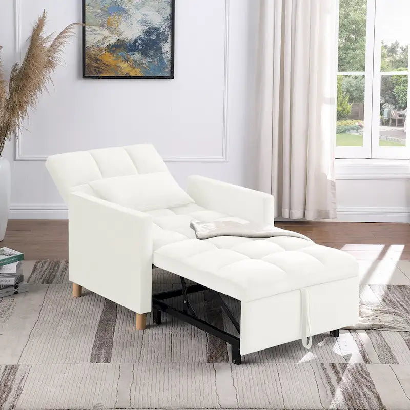 Fauteuil Lit Multifonctionnel avec Oreiller