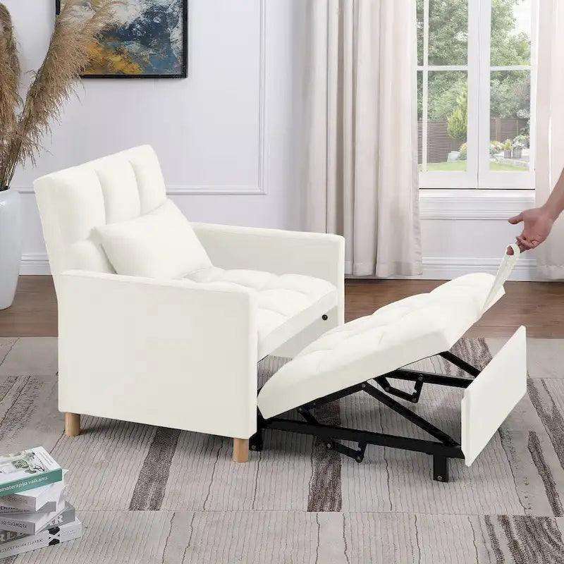 Fauteuil Lit Multifonctionnel avec Oreiller