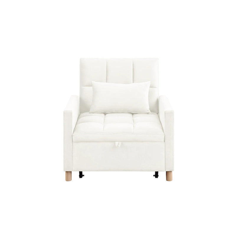 Fauteuil Lit Multifonctionnel avec Oreiller